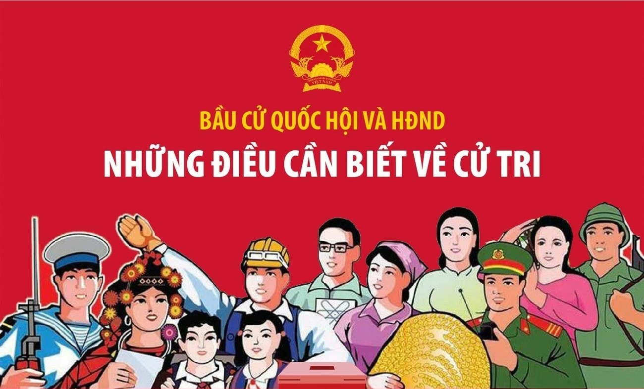 (Infographic) Bầu cử Quốc hội và Hội đồng nhân dân: Những điều cần biết về cử tri